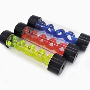 T病毒螺旋圆柱水冷水箱红绿蓝电脑改装 diy荧光容器 电摩电动车加装