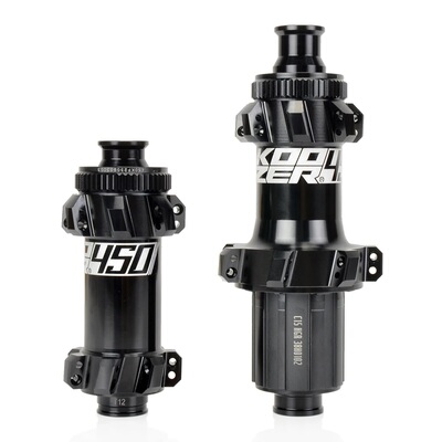 KOOZER 450直拉中锁公路车花鼓12x100 5x135 12x142快拆桶轴120响
