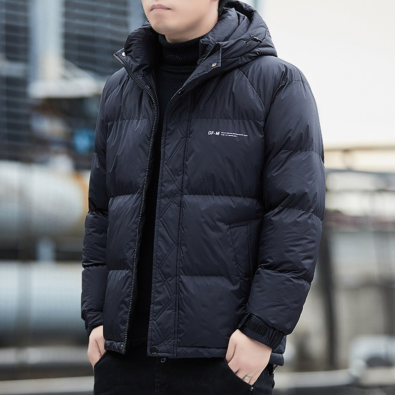 外贸尾单新款黑金男棉袄男装外套潮流帅气加厚保暖棉衣男款
