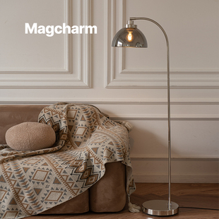 诺克Magcharm镜像落地灯氛围客厅卧室床头沙发旁地灯高级感艺术灯