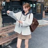 竞品毛呢外套，女装羊绒大衣，2B218