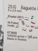 正品 奥地利施家水晶华子2510小长方异形烫底 超闪指甲饰品钻