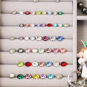 施家4120鸽子蛋8*6mm美甲饰品钻