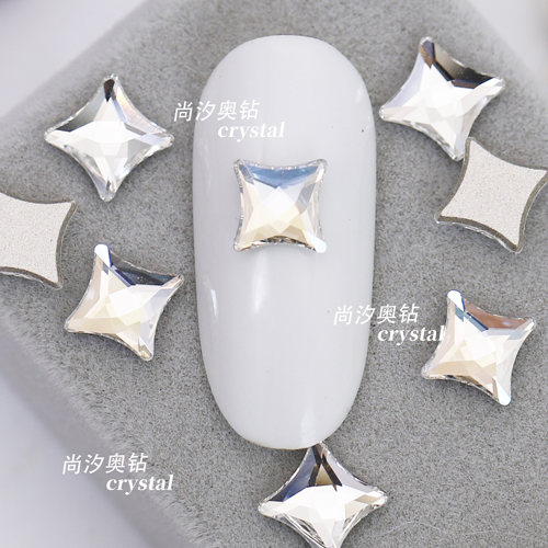 施华洛2494平底飞镖6mm美甲饰品