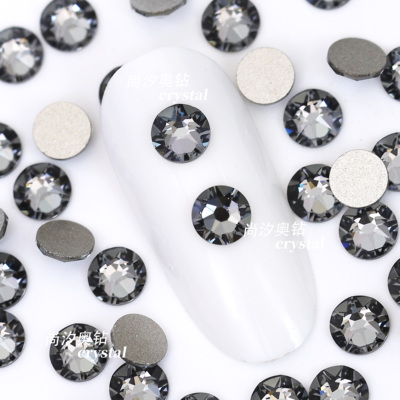 施华洛2088银色夜影平底美甲钻