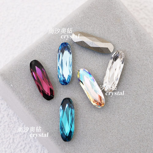 正品施家钻4161法棍15*5MM美甲钻