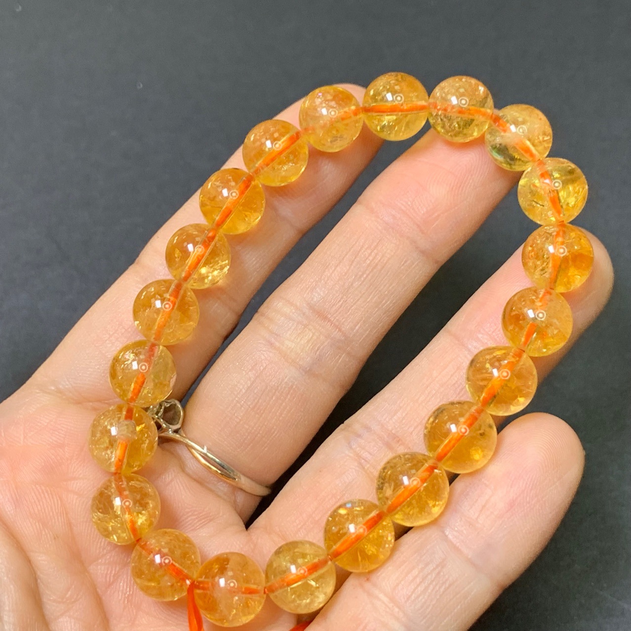 民族风阿塞斯特莱黄水晶手链