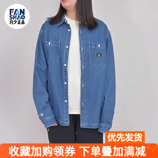 Converse A01 FW23龙年CNY系列复古休闲牛仔外套男女蓝色10026570