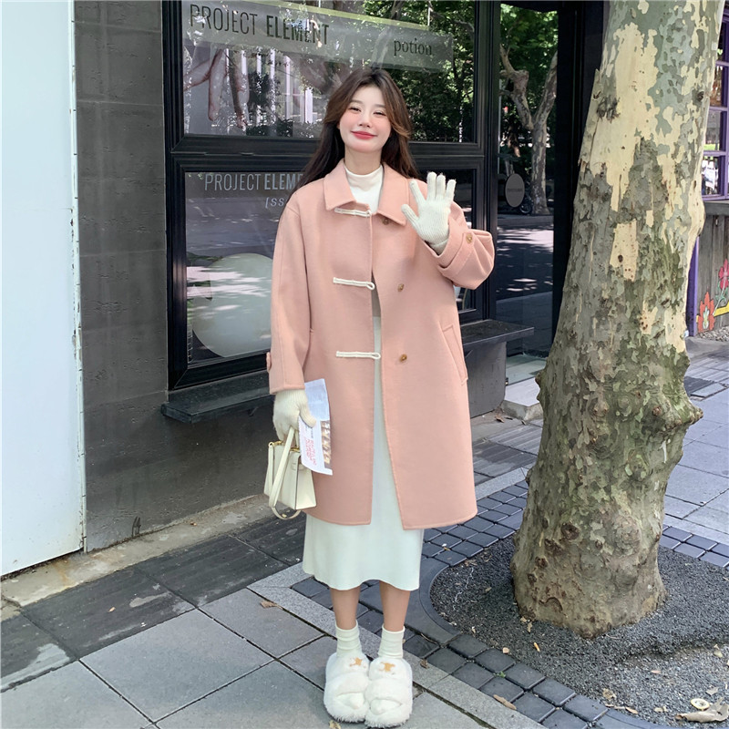 [现货】手缝双面羊毛大衣B252-88215-P245-K368,女装毛呢外套,浙宝252