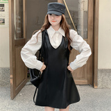 [现货】衬衫皮裙两件套浙宝B252-2633-P185-K288，女装套装/套裙，浙宝252