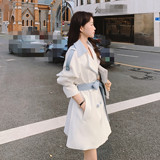 【现货】23年春装新款撞色风衣浙宝B252-2329-P150-K228，女装风衣，浙宝252