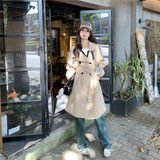 【现货】双排扣百搭中长款风衣浙宝B252-2505-P145-K228，女装风衣，浙宝252