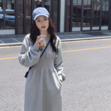 【大量现货】华夫格加厚连衣裙B252-2231-P115-K168大量现货，女装连衣裙，浙宝252