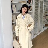 [现货】25年新款甜玉米色中长款风衣浙宝B252-2507-P150-K238，女装风衣，浙宝252