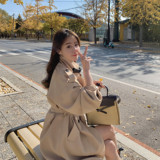 【现货】双排扣百搭中长款风衣浙宝B252-2201-P145-K228，女装风衣，浙宝252