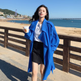 【常年现货】新款克莱因蓝色风衣款浙宝B252-2205-P140-K218，女装风衣，浙宝252