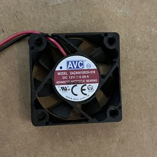 DAZA0410R2H 4010 018 0.06A 4cm监控录像硬盘机静音风扇 12V AVC