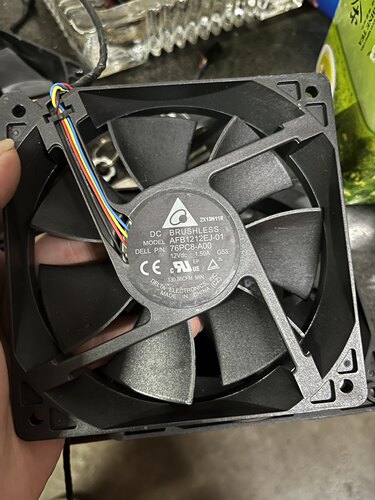 台达AFB1212EJ-01 76PC8-A00 12V 1.5a机箱 电源 大风量12025四线