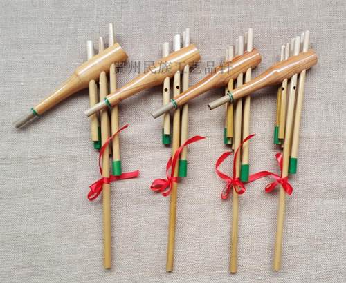 贵州苗族特色芦笙乐器芦笙舞蹈民族吹奏乐器芦笙贵州芦笙小号芦笙