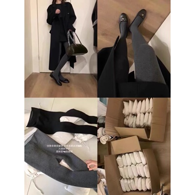 2025年秋季韩版时尚百搭高腰显瘦瘦腿袜打底袜女修身显瘦连裤袜潮