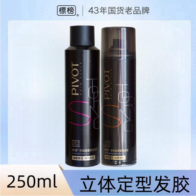 标榜刚劲造型定型发胶蓬松立体定型发胶250ML持久强力不油腻男女