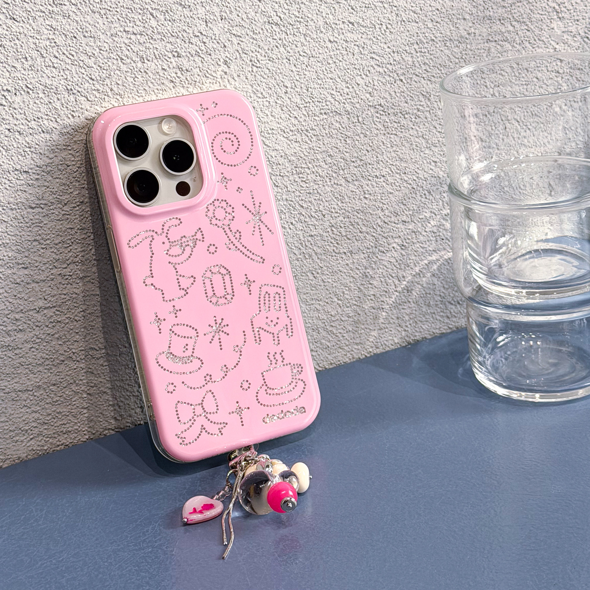 大多大iphone甜梦星点闪粉手机壳