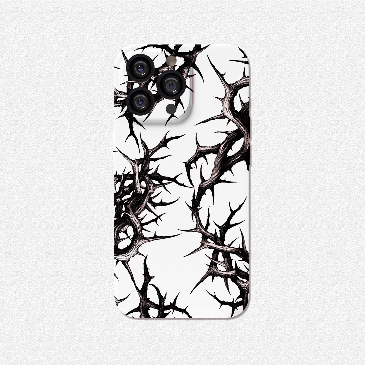 原创亚比暗黑荆棘亚文化艺术适用iPhone15promax磁吸小米华为新款哥特潮流13复古14小众16plus苹果手机壳情侣