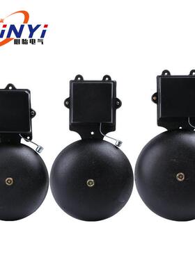 SHF无铸铁6寸黑色10150MM外击式火花-8寸寸12寸电铃厂家