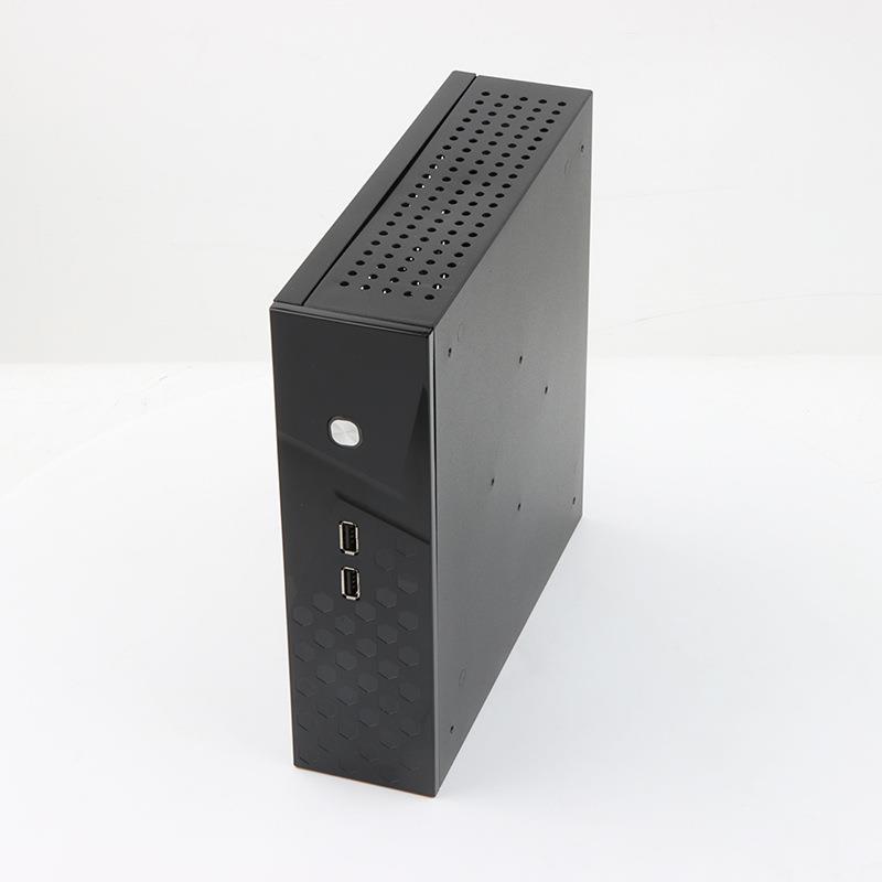 联达C60迷你机箱办公家用HTPC电脑主机箱半高背挂Mini-ITX小机箱