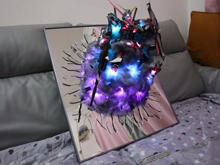 木石工作室男朋友礼物高达模型PG破镜独角兽强袭自由00q元祖