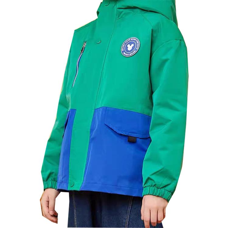 清仓90白鸭绒迪秋冬款连帽防风外套可拆卸内胆保暖冲锋衣BB豆