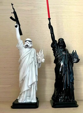 潮玩GK星球大战系列自由女神像自由武士和平战士摆件手办装饰礼物