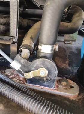 徐工吊车配件 25K5一1驾驶室空调水阀原厂配件