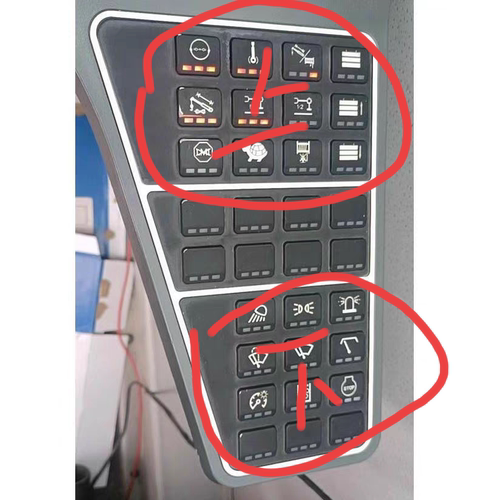 徐工吊车XCT25L5 电脑按键板电路板控制按钮操作室控制器