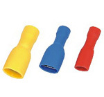 4.8全绝缘母插簧 FDFD1.25 187全绝缘母端子 插簧端子 1000只