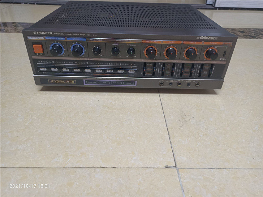 二手进口发烧日本 先锋SA-V210 纯功放机 家庭卡拉OK功放家用 K歌