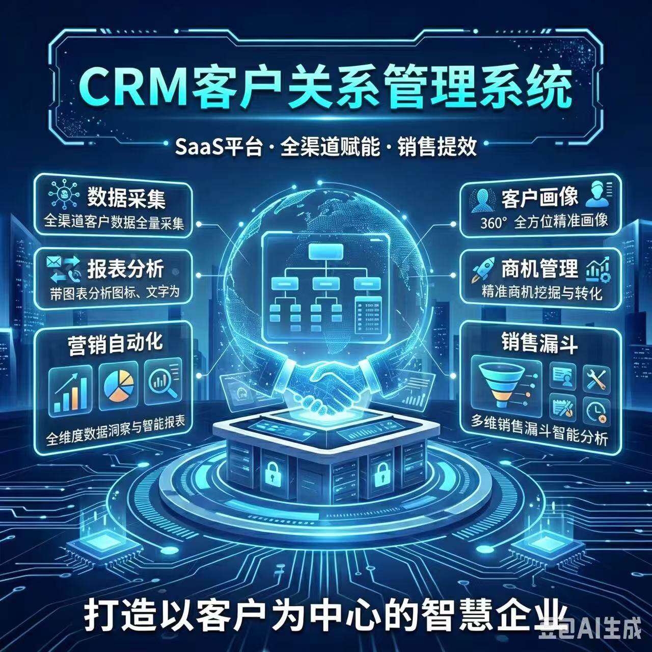 CRM客户管理系统 客户关系管理软件 销售管理软件 运营级 ODM OEM