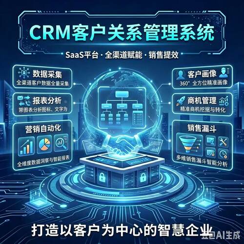 CRM客户管理系统 客户关系管理软件 销售管理软件 运营级 ODM OEM