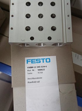 FESTO 费斯托 566622 VABM-L1-14S-G14-6   实物正品全新出售