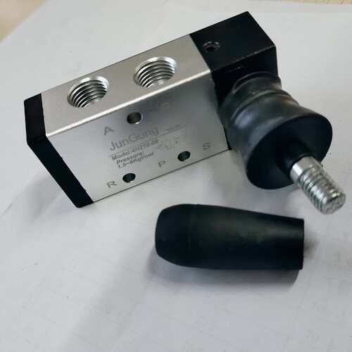 亚德客气动开关手动阀4H210-08机械阀手拉控制
