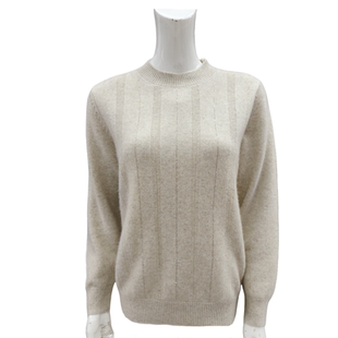 女士羊绒衫100羊驼绒秋冬软糯厚实毛衣保暖半高领纯色套头打底衫