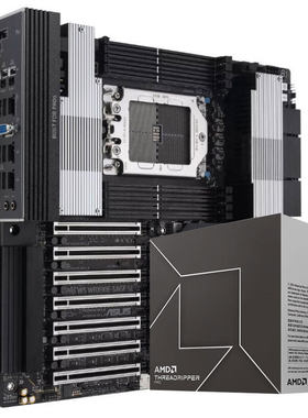 华硕Pro WS WRX90E-SAGE SE撕裂者AMD工作站服务器主板套装