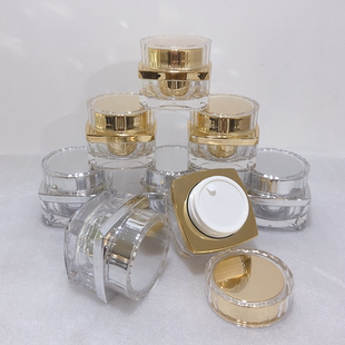 15g30g新款亚克力分装瓶眼霜瓶膏霜瓶面霜瓶美容院专用日晚霜空瓶