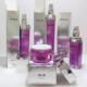 面霜膏霜精华液带字套装 分装 紫色空瓶子 高档亚克力美容院推荐 新品