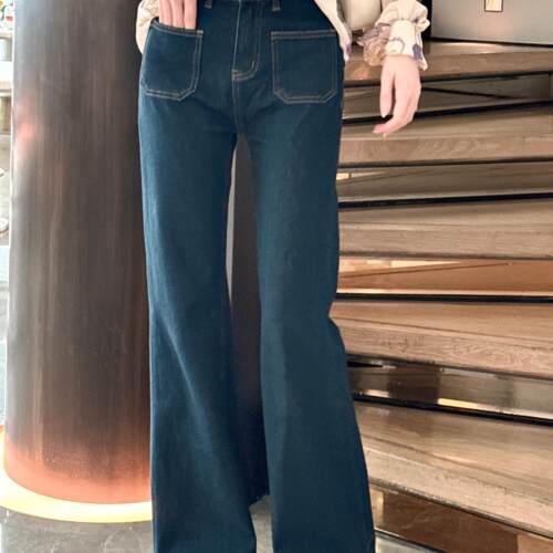 24年秋冬新款修身显瘦百搭牛仔裤