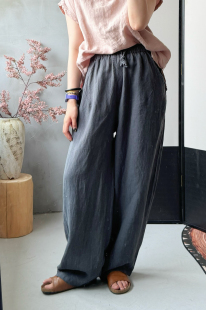 若谷 型巨百搭老爹裤 2541 王炸裤 100敦实汉麻 REHAI