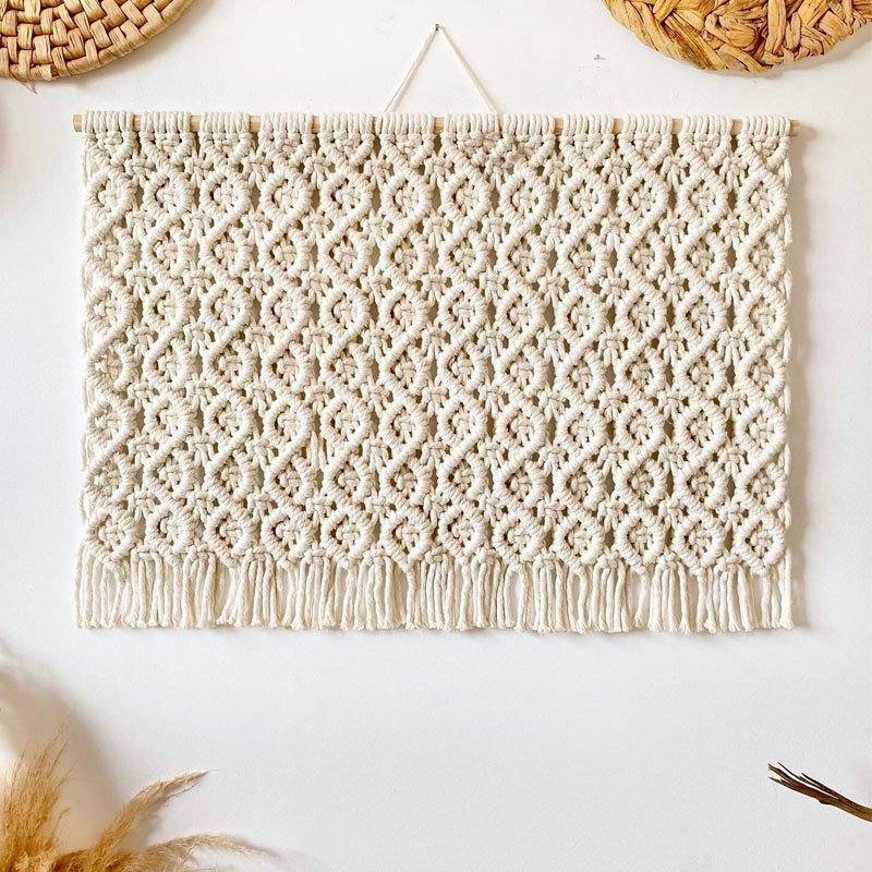 山有木兮掛毯手工編織電表遮擋