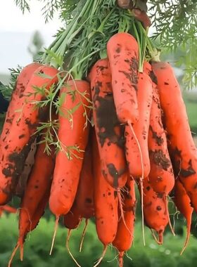 河南现挖现发沙地胡萝卜脆嫩