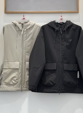 NEW BALANCE/NB2025秋运动休闲连帽梭织防风夹克外套男NAF35231