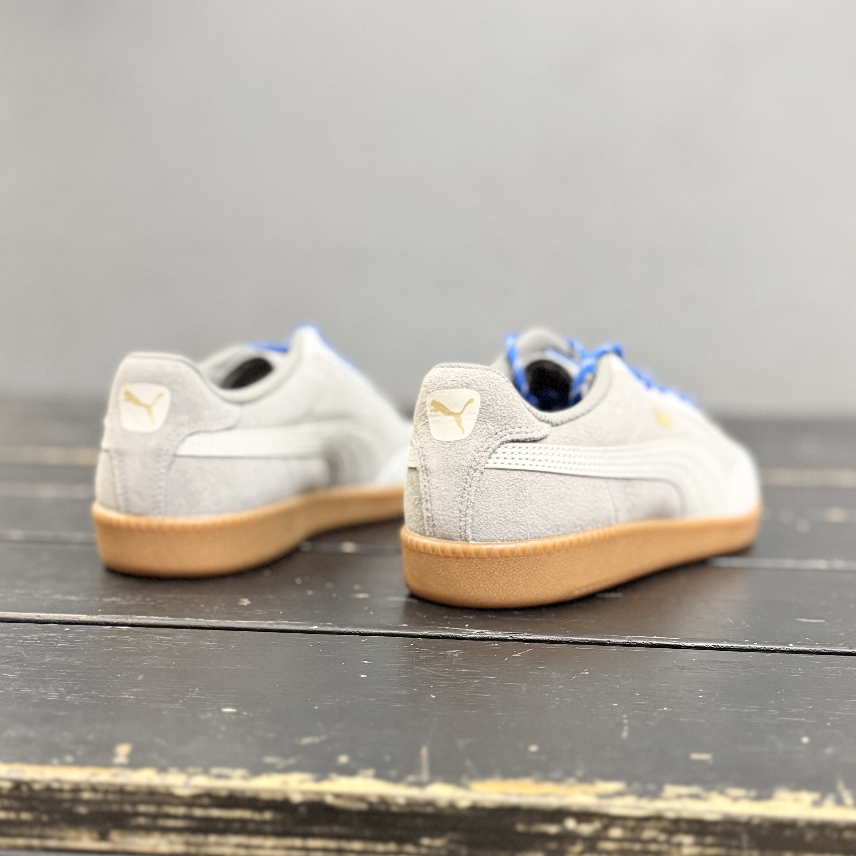 PUMA彪马 9-Tsuede男女款牛皮纯翻毛皮百搭T字头休闲德训鞋406756